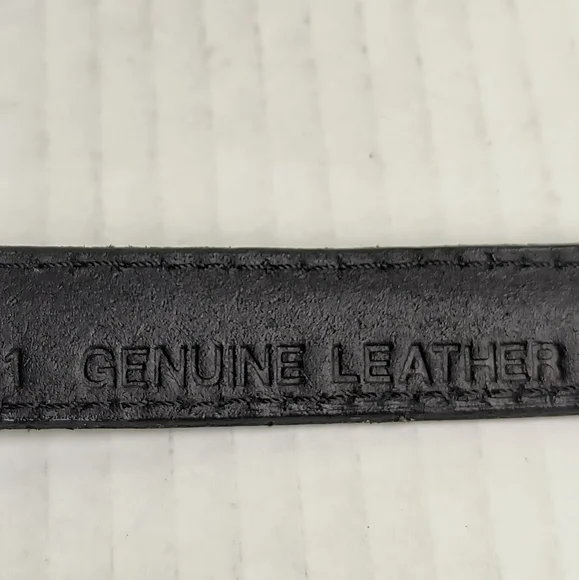 Woolrich Western Concho Black Braided Belt with Silver Buckle Size L - Picture 7 of 14